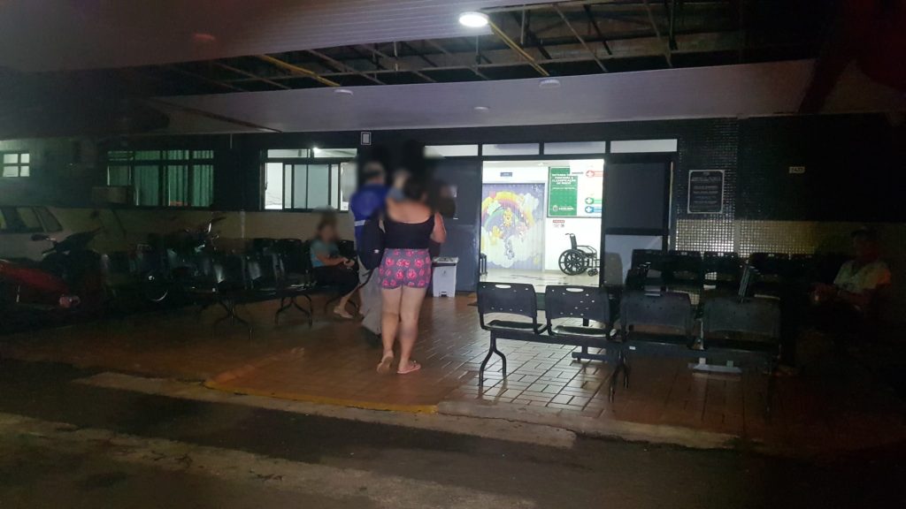 Criança de dois anos fica ferida ao ser atropelada no Florais do Paraná