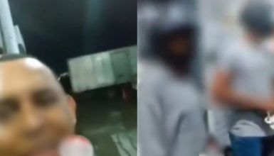 Imagem referente a Homem que flagra esposa saindo de motel com amante em Entre Rios; veja vídeo