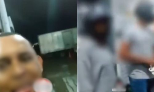 Imagem referente a Homem que flagra esposa saindo de motel com amante em Entre Rios; veja vídeo