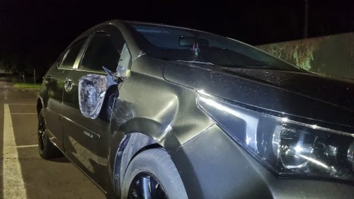 Imagem referente a Homem destrói carro de sogra após separação e foge, no bairro Brasília