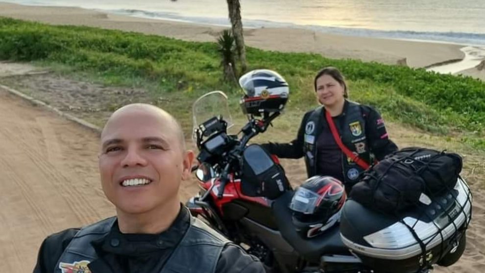 "De moto, você faz parte da paisagem", casal que morreu na BR-277 realizava viagem pelo Paraná "De moto, você faz parte da paisagem", casal que morreu na BR-277 realizava viagem pelo Paraná