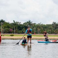 Imagem referente a No Oeste do Paraná, turistas curtem praias de água doce e tranquilidade neste verão