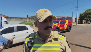 Imagem referente a Tenente do Corpo de Bombeiros fala sobre atendimento em local de homicídio