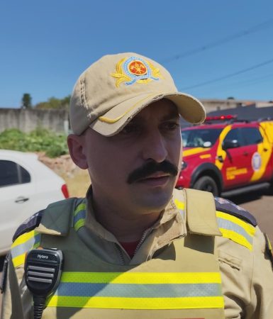 Imagem referente a Tenente do Corpo de Bombeiros fala sobre atendimento em local de homicídio