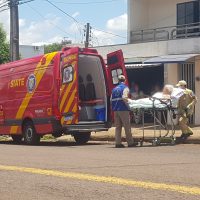 Imagem referente a Idosa de 89 anos é socorrida pelo Siate na Rua Cassiano Jorge Fernandes