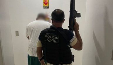 Imagem referente a Suspeito de homicídio em Matelândia é detido pela Polícia Civil em Cascavel