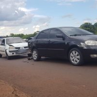 Imagem referente a Engavetamento deixa motorista ferida em Cascavel