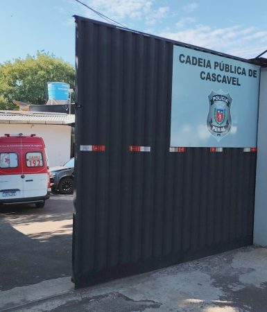 Imagem referente a Detento morre na Cadeia Pública de Cascavel