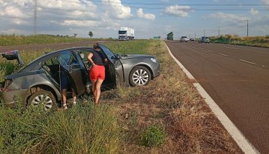 Imagem referente a Casal de Santa Catarina se envolve em acidente na BR-467 em Cascavel