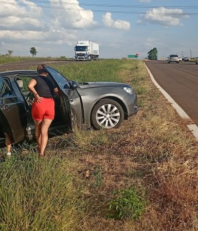 Imagem referente a Casal de Santa Catarina se envolve em acidente na BR-467 em Cascavel