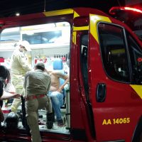 Imagem referente a Motociclista fica ferido em colisão com carro no Centro