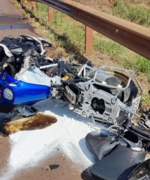 Imagem referente a Homem morre após colisão entre moto e carro na Br 163 entre Marechal Rondon a Mercedes