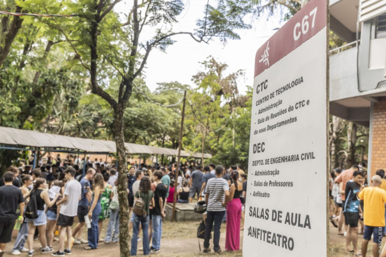 Mais de 7,1 mil candidatos fizeram a prova do Vestibular de Verão 2024 da UEM