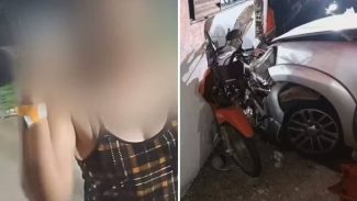 Bêbada, mulher atropela pastor e tenta rezar Pai-nosso