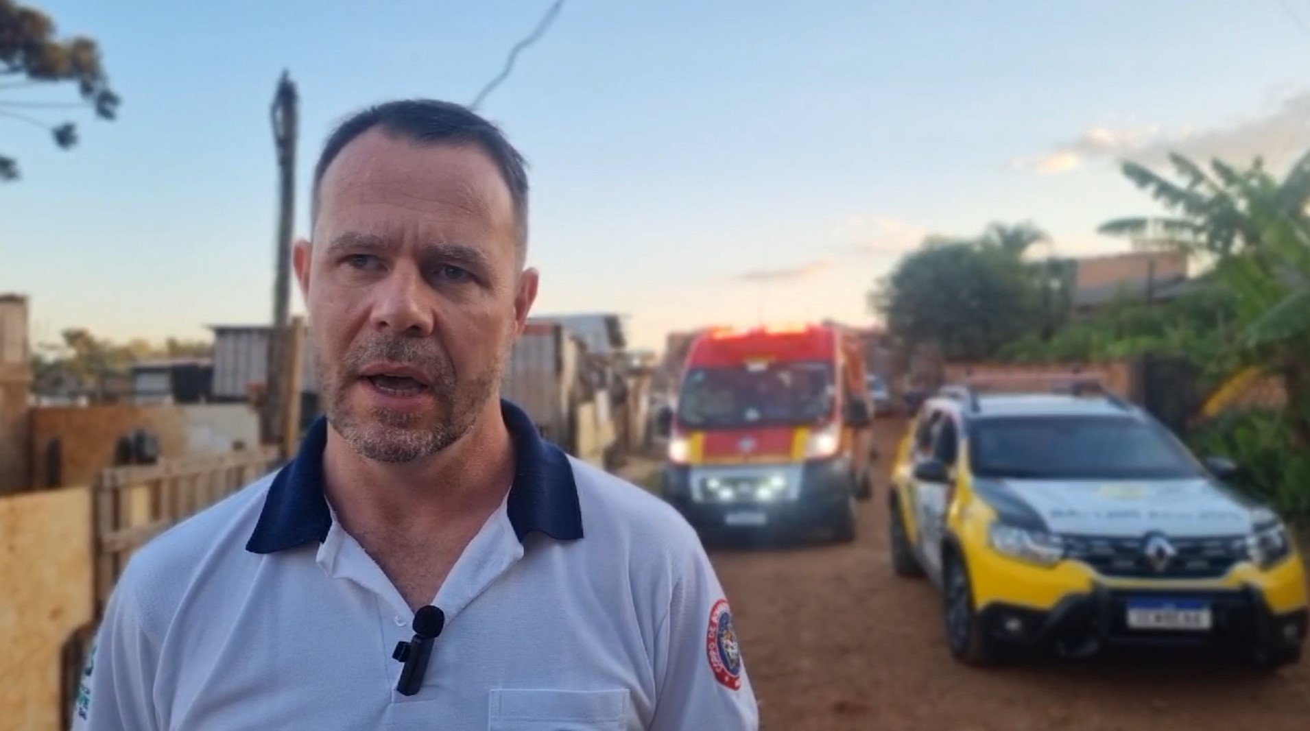Mulher já estava morta quando o Siate chegou