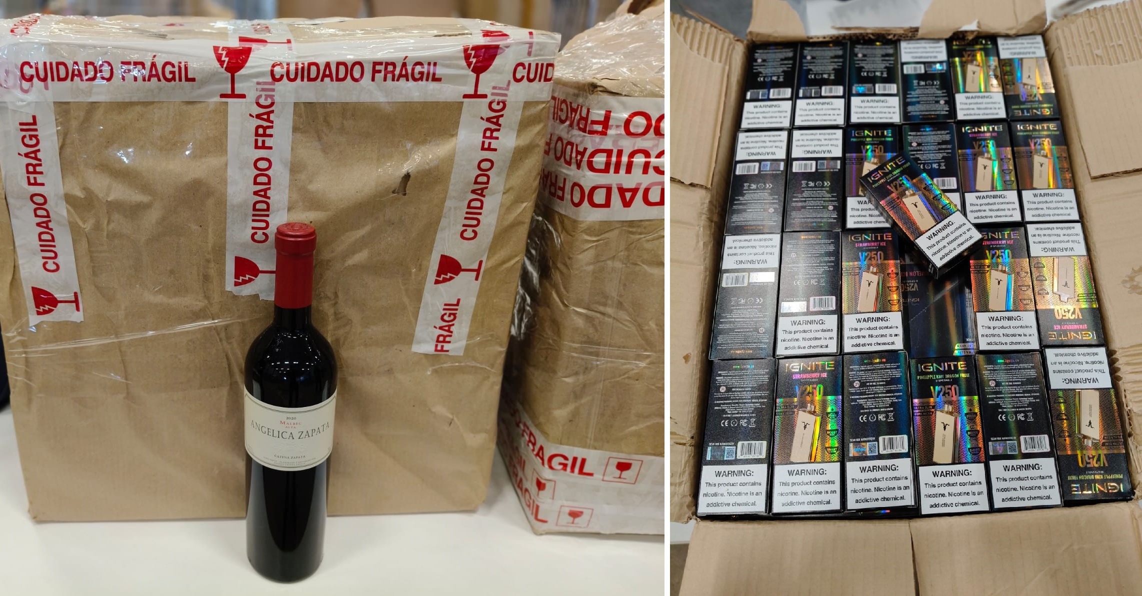 Não vai chegar! Receita Federal faz fiscalização nos Correios e apreende 531 encomendas com contrabando Não vai chegar! Receita Federal faz fiscalização nos Correios e apreende 531 encomendas com contrabando