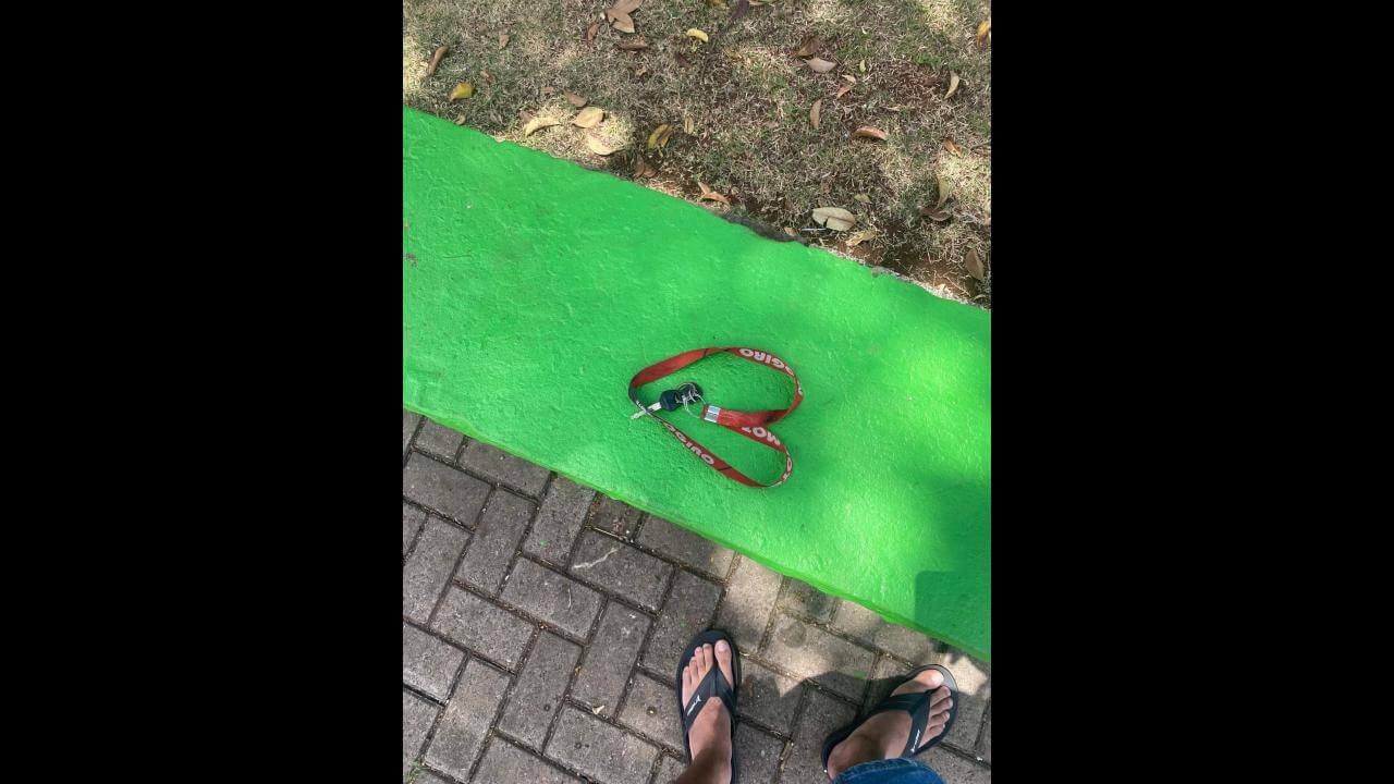 Foi encontrada uma chave no bairro Centro