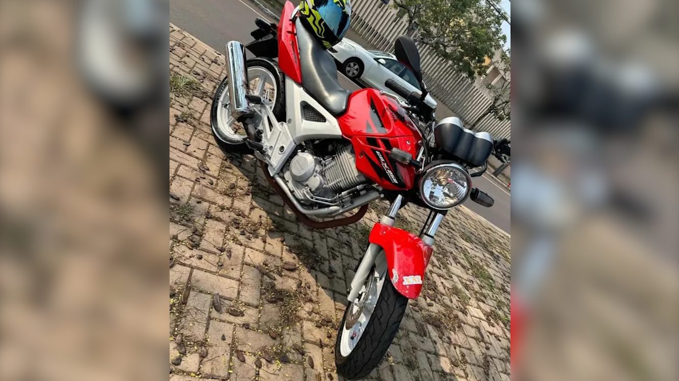 Moto de Guarda Municipal é furtada e população pode ajudar com denúncias Moto de Guarda Municipal é furtada e população pode ajudar com denúncias