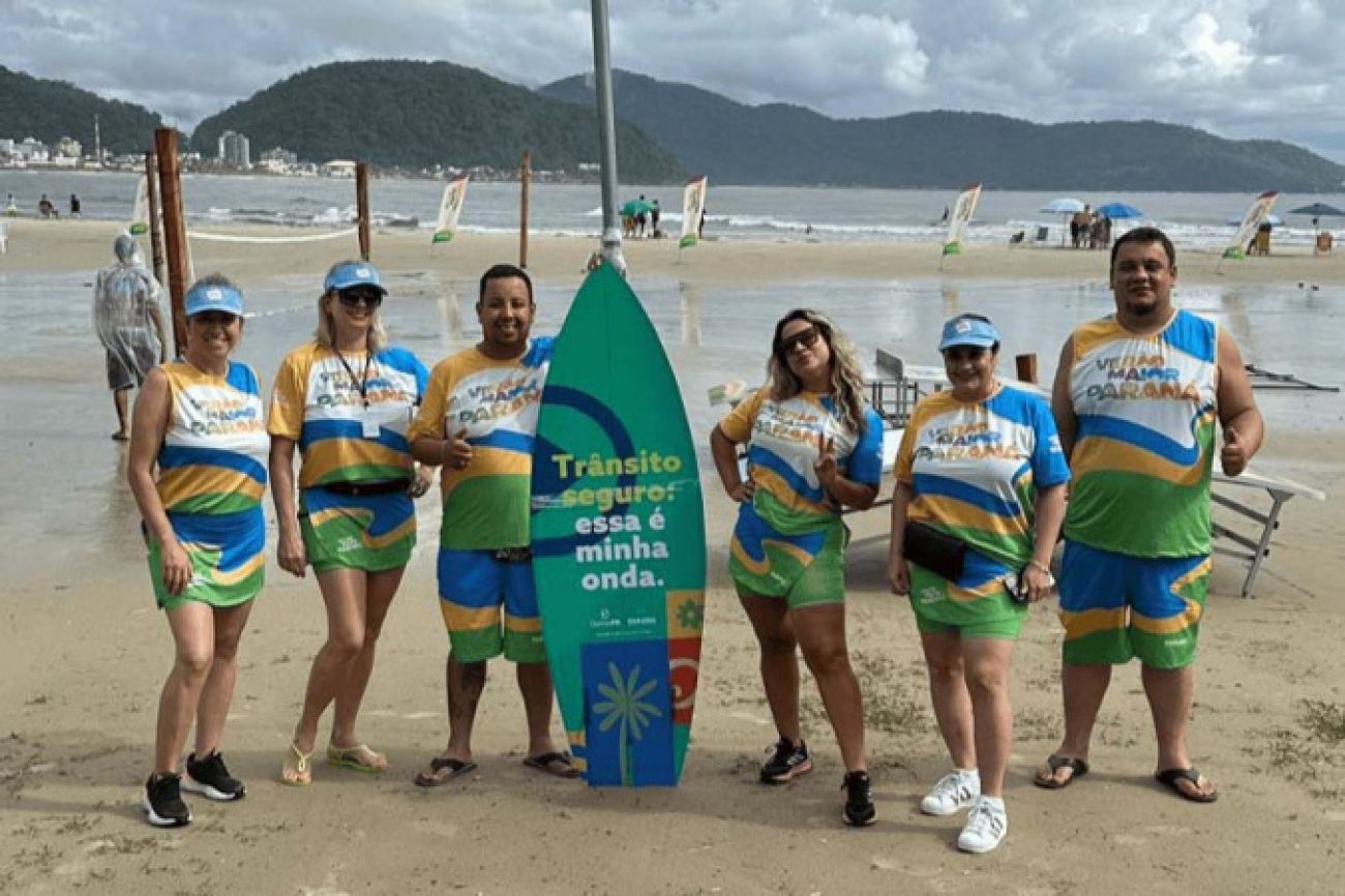 Detran-PR registra mais de 32 mil participações em suas atividades no Verão Maior
