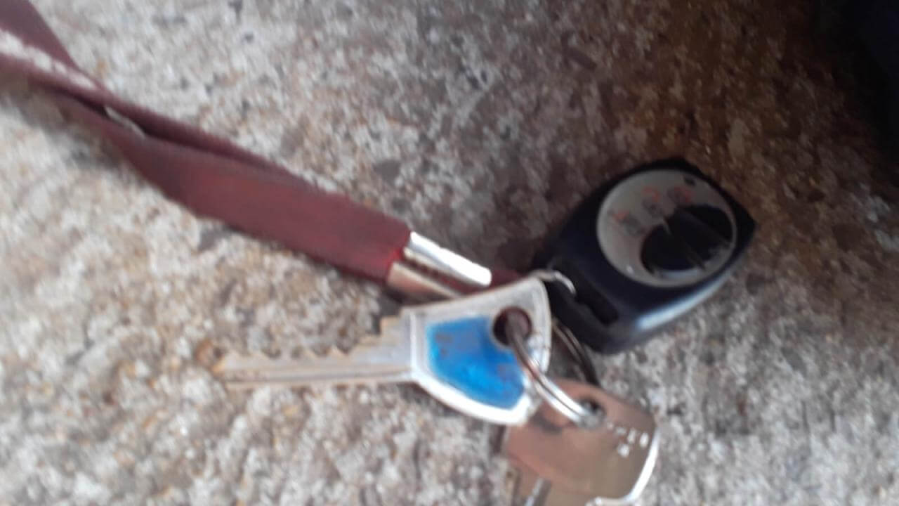 Foi encontrada uma chave no bairro Brasília