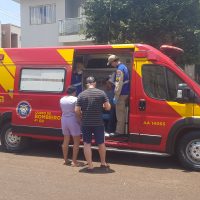 Imagem referente a Jovem fica ferido ao cair de bicicleta no Bairro São Cristóvão