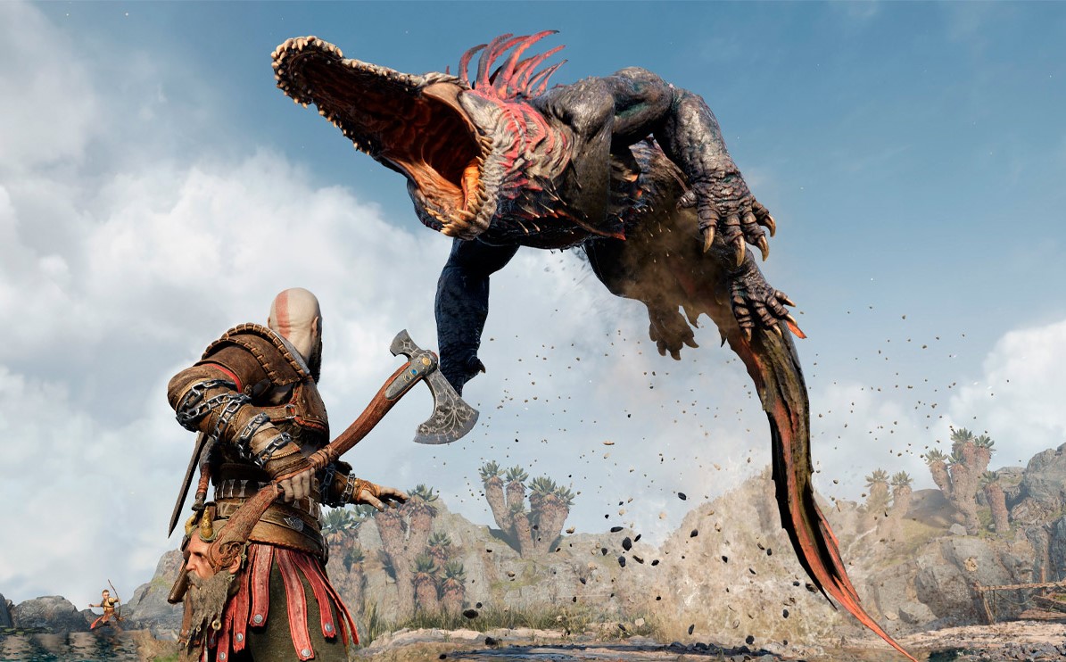 God of War Ragnarok está incluso nos games do mês na PS Plus