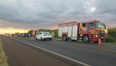 Imagem referente a Acidente na BR-369 em Cascavel deixa duas pessoas feridas