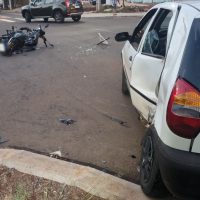 Imagem referente a Acidente violento deixa motociclista ferido no Santo Onofre