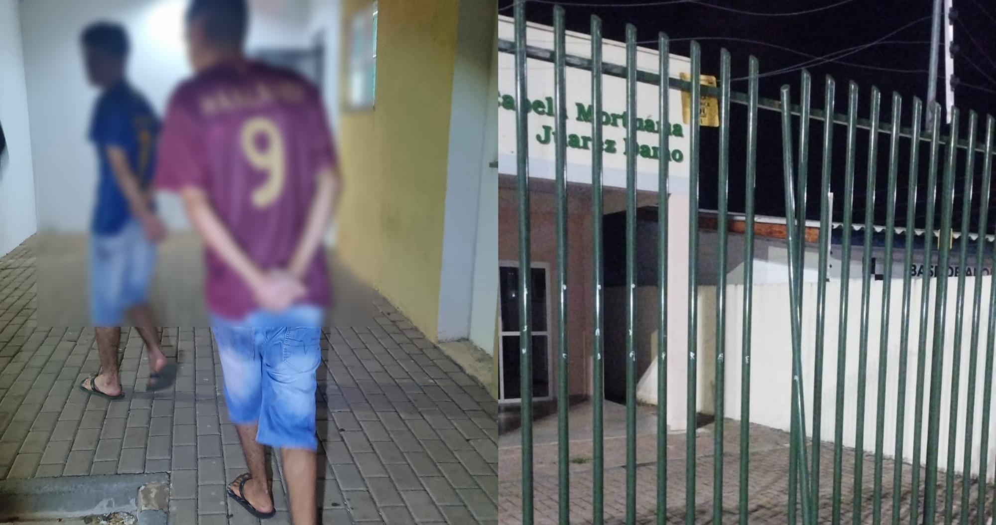 Ato de desrespeito: menores vandalizam capela mortuária e são apreendidos pela GM