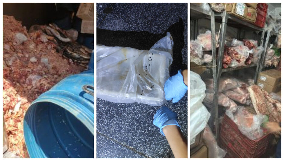 Comerciante é preso em flagrante por vender carne infestada de larvas 