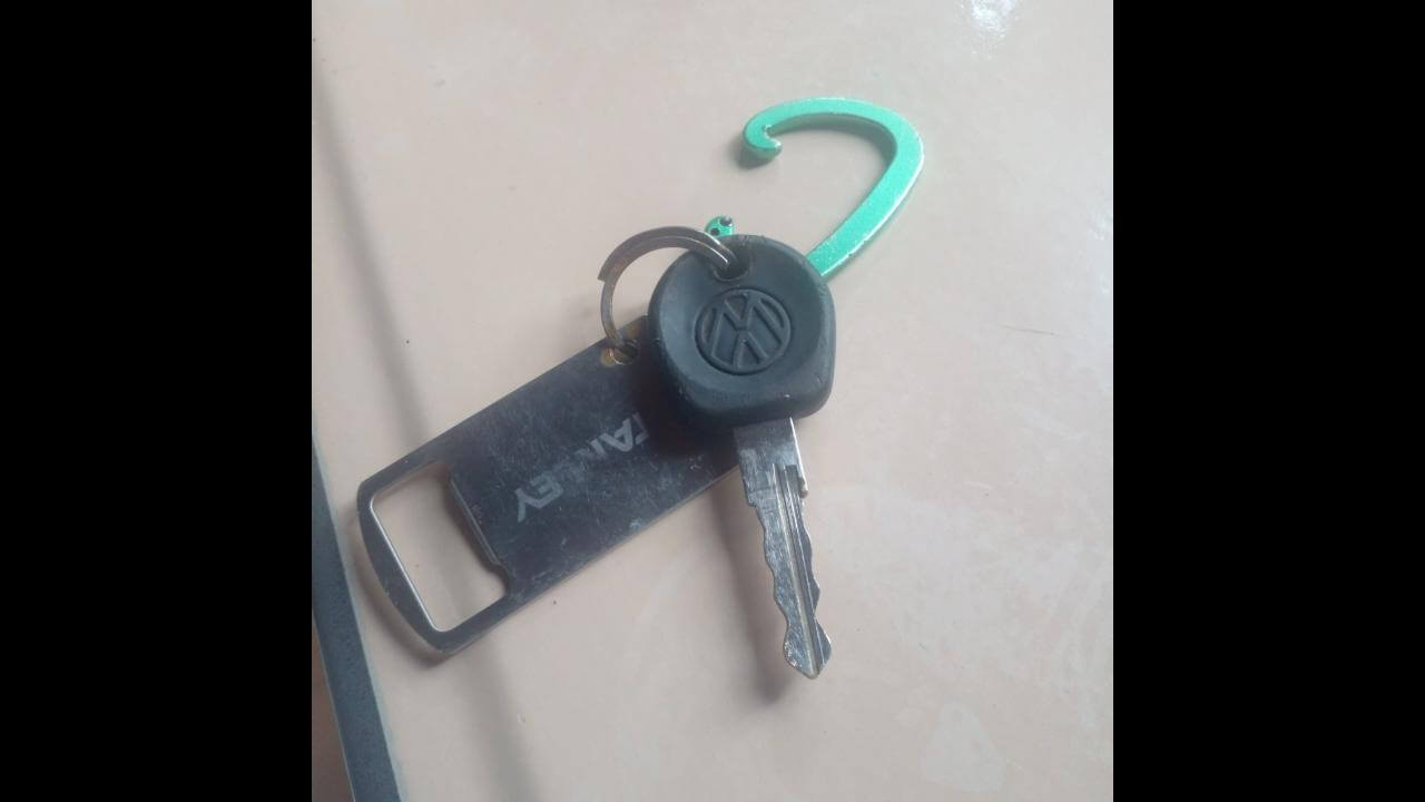 Foi encontrada uma chave no bairro Canadá