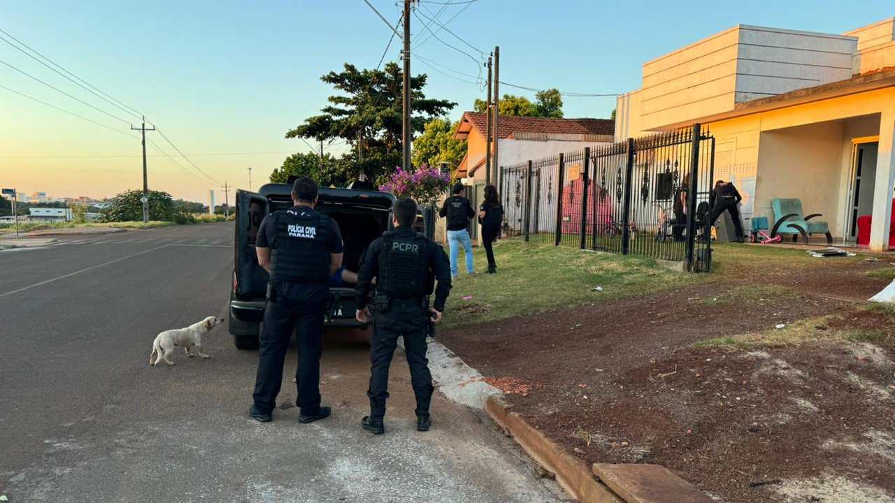 PCPR deflagra operação contra organização criminosa envolvida em homicídios e tráfico de drogas