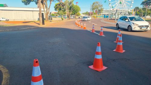 Imagem referente a Trecho da Avenida Assunção próximo ao Terminal Oeste é interditado para pavimentação asfáltica