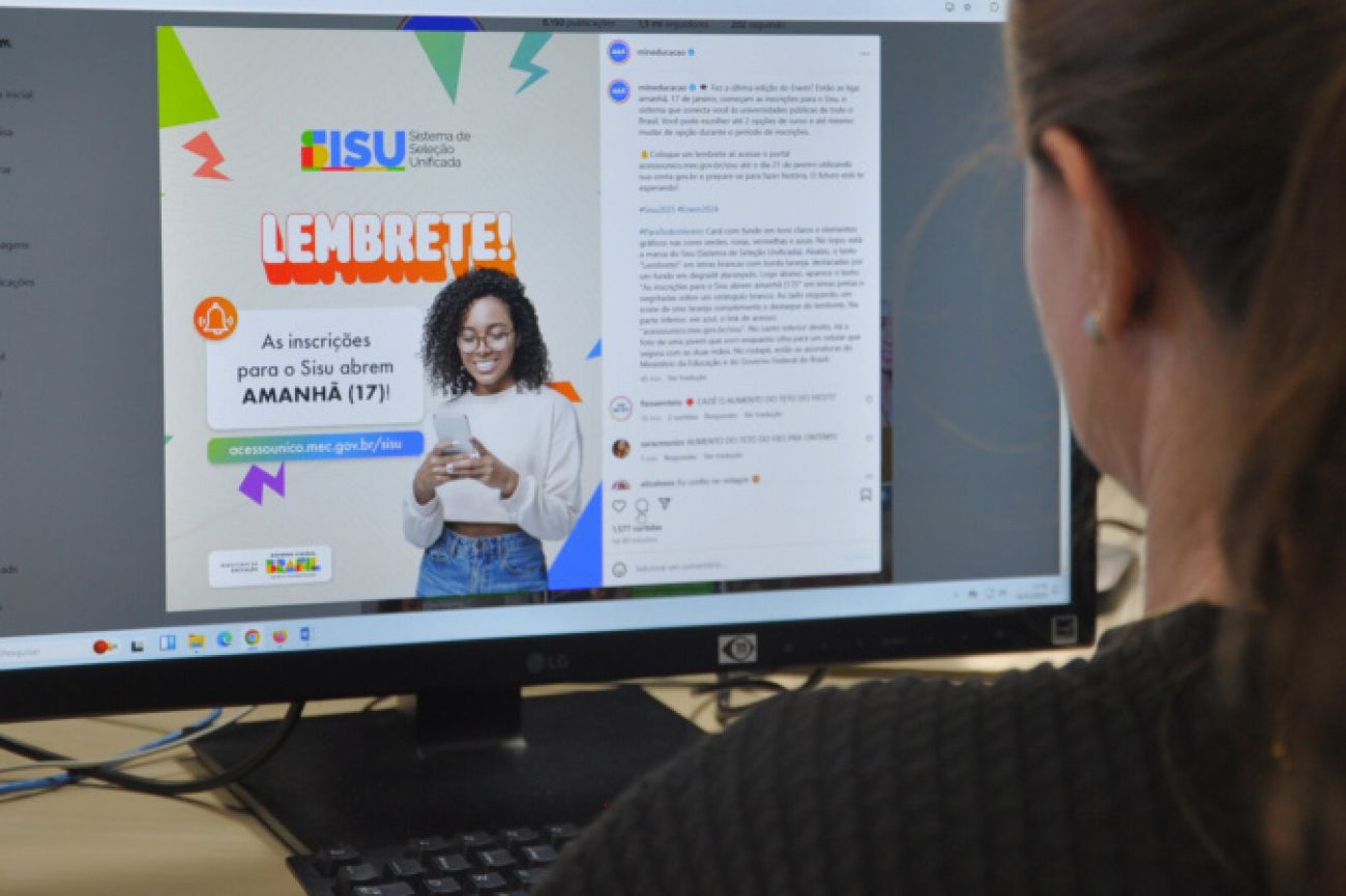 Universidades públicas do Paraná ofertam 8.035 vagas pelo Sisu; inscrições iniciam na sexta