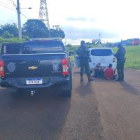 Imagem referente a Homens são presos pelo BPFRON em Santa Tereza do Oeste