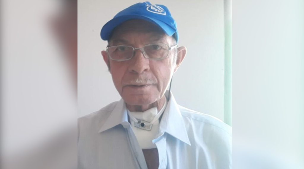 Falece aos 76 anos Derino Simonetto Falece aos 76 anos Derino Simonetto