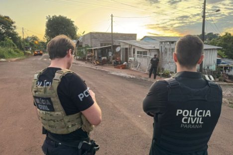 Imagem referente a 75 mandados: megaoperação da Polícia Civil combate o tráfico no Oeste e Sudoeste