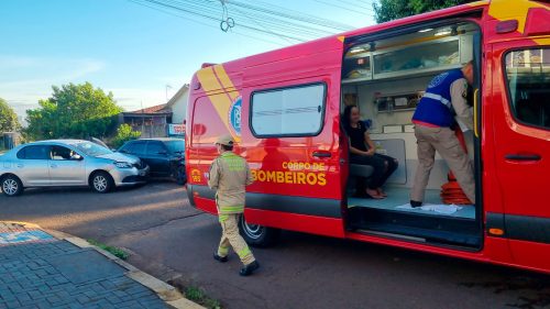 Imagem referente a Acidente entre Gol e Logan deixa mulher ferida no bairro Santo Onofre