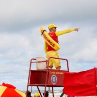 Imagem referente a Corpo de Bombeiros alerta para o perigo das correntes de retorno no Litoral do Paraná