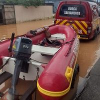 Imagem referente a Chuvas deixam 781 desabrigados em Santa Catarina