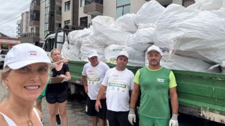 Parceria entre o IAT e APMCaiobá reforça campanha de reciclagem em Matinhos