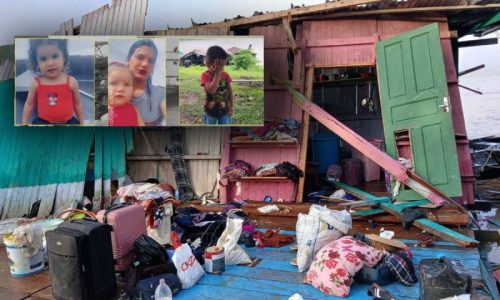 Imagem referente a Marinha busca mãe e três crianças desaparecidas após acidente com balsa