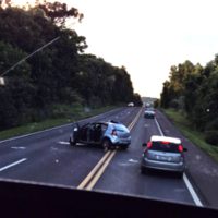 Imagem referente a Colisão entre caminhão e automóvel deixa dois mortos e cinco feridos na BR-277 em Guaraniaçu