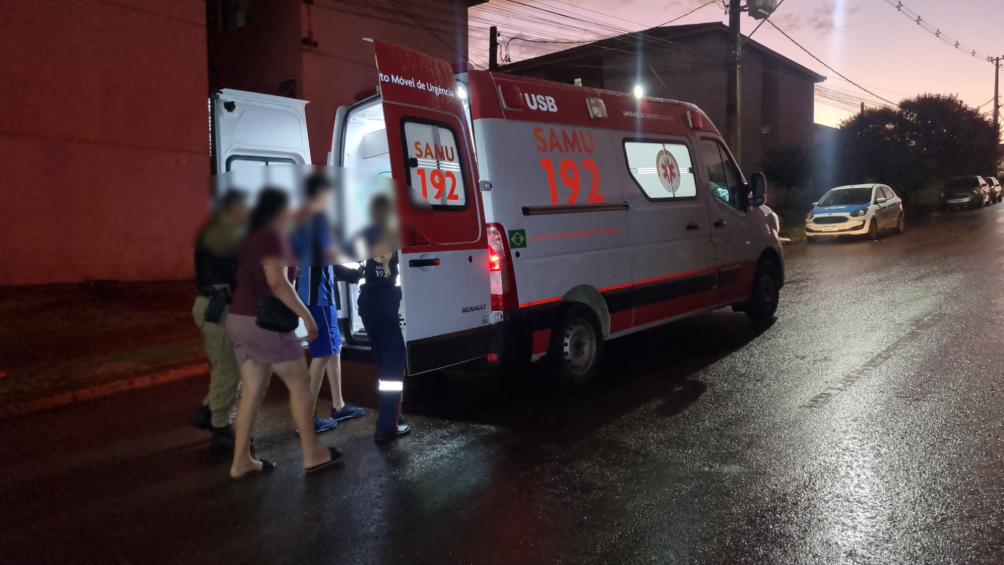 Jovem com deficiência intelectual é atendido após surto no Riviera Jovem com deficiência intelectual é atendido após surto no Riviera