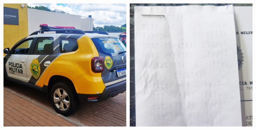 Motorista de Palio é detido após se envolver em acidente em Céu Azul