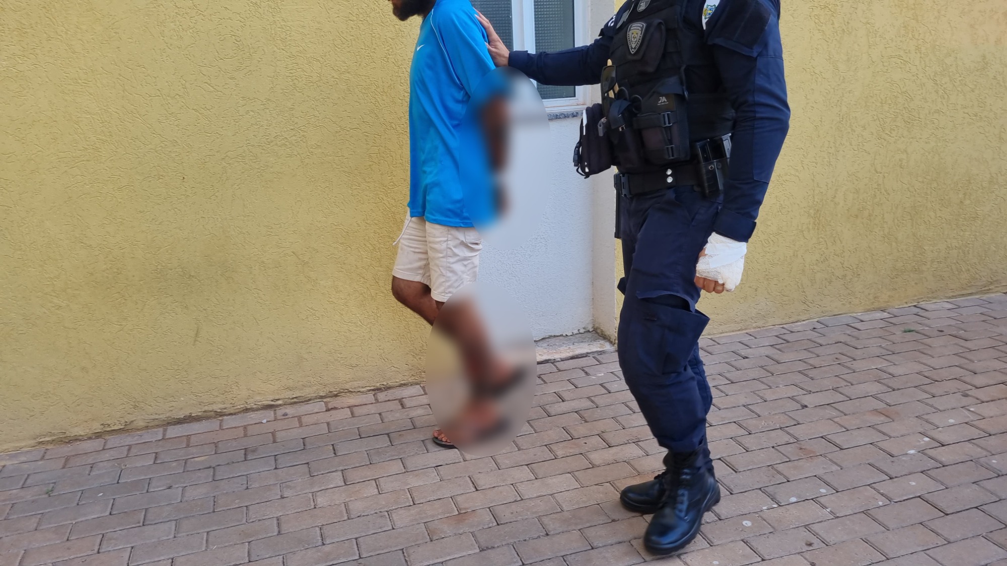 Homem de 36 anos detido por coação e desobediência em mercado de Brasília