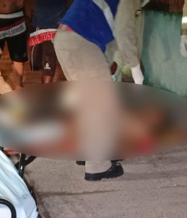 Imagem referente a Homem se corta no Bairro Melissa, fica em estado grave e Corpo de Bombeiros é acionado