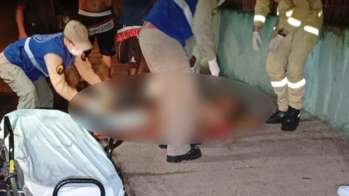 Imagem referente a Homem se corta no Bairro Melissa, fica em estado grave e Corpo de Bombeiros é acionado