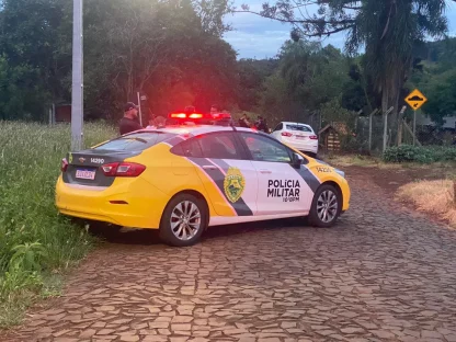 Imagem referente a Homem mata mulher e é morto em confronto pela Polícia Militar