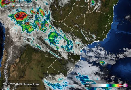 Imagem referente a Previsão de início de semana com chuva para Cascavel